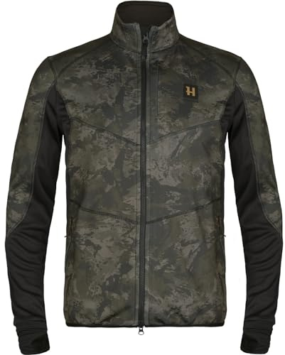 Härkila NOCTYX Camo fleece Jacke | AXIS MSP®Black/Black, L
