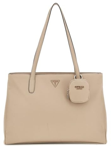 GUESS Power Play Tech Tote Taupe