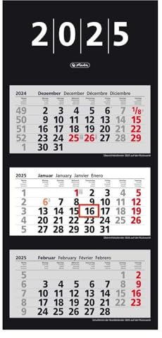 Herlitz Wandkalender 3 Monate 2025