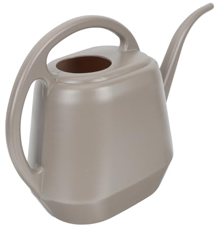 TOYANDONA Regadera De Plástico 4l para Jardín y Flores Boquilla Larga para Riego Interior y Exterior, Diseño Ergonómico, Aspersor De Agua De Gran Capacidad para Plantas y Suculentas