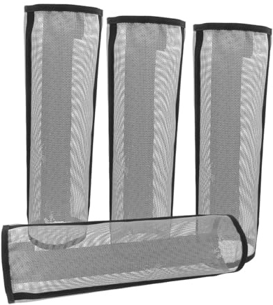 Gatuida 4pièces Guêtres Anti-mouches Pour Chevaux Lot De Filet Plastique Protection Des Jambes Pour Usage Écurie Et Compétition