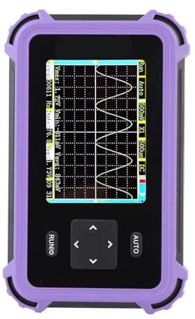 Generic 2.8in Screen Handheld Digital Oscilloscope Complete Actuator Portable Kit 8.33MSs High Sampling Rate 1Mhz Bandwidth PDS833 800V VPP Efficient and Automatic Oscilloscope for Electronic