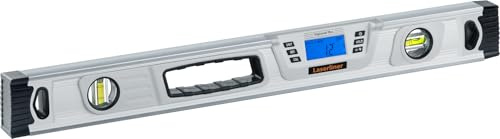 Laserliner DigiLevel Plus 60, Digitale Wasserwaage | 360° Winkelmessung, Umschlagkalibrierung, Magnethalterung, Flip-Display