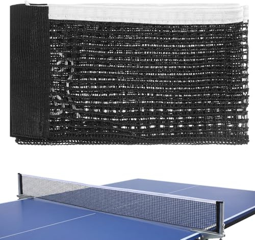HaiFafafaing Tischtennis Netz Schwarz Tischtennisnetz für Tisch Tragbares Ersatznetz Tischtennis Schwarz Austauschbar Tischtennis-Netz für Standard-Tischtennisplatten