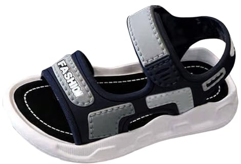 Genérico Sandalias Descalzas para niña, Zapatos de Verano con Plataforma niños, Sandalias de Playa, Trekking, Transpirables, Tallas 21-36