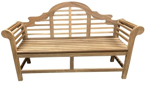 Lutyens Teak Bench, Natural, 6'