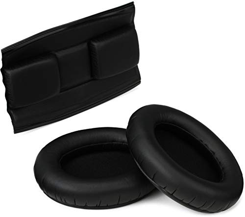 Sennheiser Genuine Replacement Ear Pads & Headband Cushions Combo for HD280 HD280-Pro HD281 HMD280 HMD281 Headphones