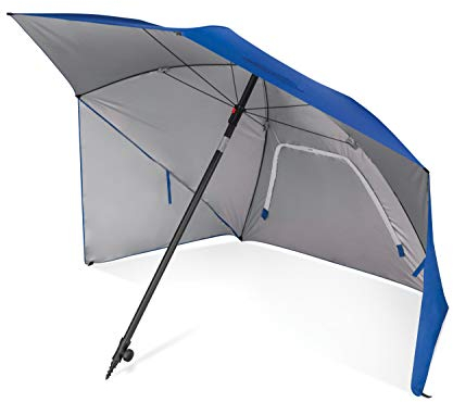 Sport-Brella Schirm Ultra LSF 50+ für optimale Sichtlinien bei Sportveranstaltungen (2,4 m), Unisex-Erwachsene, Blau, 8-Foot