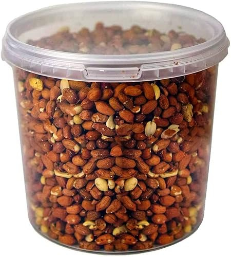 GardenersDream Cacahuetes Enteros - Alimento Fresco para Aves Silvestres Semillas de Jardín en Tinas (5L)