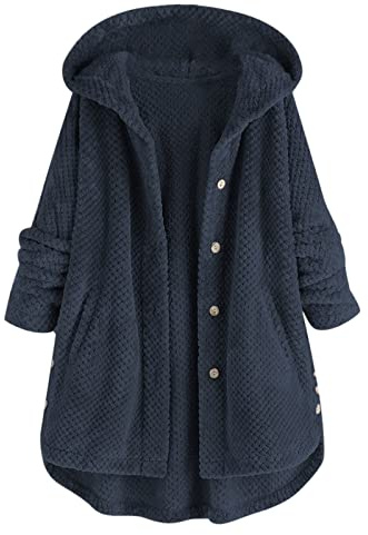 Steppjacke Damen üBergangsjacke Wintermantel Damen GroßE GrößEn Damen Winterjacke Sale Lang Mantel Damen Trenchcoat Wintermantel Damen Lang Warm GefüTtert Outdoorjacke Wasserdicht