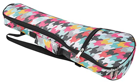 OFFSCH Tragbare Ukulele Aufbewahrungstasche aus Oxford Stoff mit Gepolstertem Instrumentenbehälter für Outdoor und Sommerveranstaltung