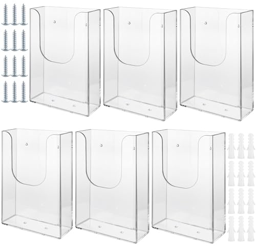JMIATRY Lot de 6 porte-documents muraux A6