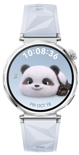 HUAWEI WATCH GT 5 Smartwatch da 41 mm, design con bordi affilati, nuovissimo sport per corsa e ciclismo, monitoraggio della salute, durata della batteria fino a 7 giorni, compatibile con iOS e