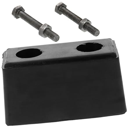 STOBAZA Almohadillas De Parachoques De Goma Rectangulares Para Automoción Bloques Anticolisión Amortiguador De Muelle Tope De Protección Para Remolque De Camión Accesorios De 15 Cm