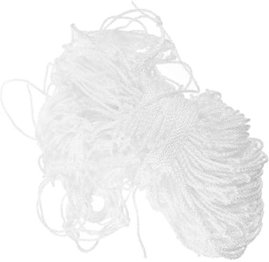 PRETYZOOM Red De Carga Pesada Malla Protectora Blanca 15cm para Remolques y Camiones Uso Exterior Resistente Polipropileno Seguridad Transporte Vehículos