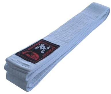 Karategürtel Judogürtel Taekwondogürtel Budogürtel (weiß, 220)