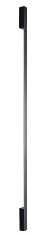 Arcchio LED Wandleuchte, Wandlampe Innen Ivano (Modern) in Schwarz aus Aluminium (2 flammig) - Wandstrahler Wandbeleuchtung Schlafzimmer/Wohnzimmer Flurleuchte