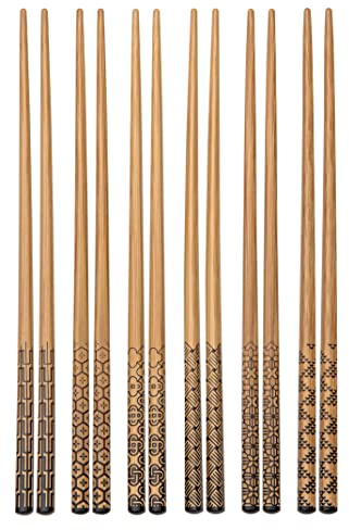 Tescoma Bacchette Asiatiche con Supporto NIKKO, 6 paia