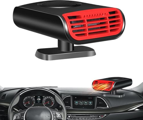 Car Heater, 12V Portable Car Heater Plug Into cigare-tte lighters, Fast Heating Car Defroster, Plug-in Automobile Windscreen Heater Fan, Fast Heating Defogger With Aromatherapy Function