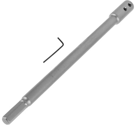 QUMIIRITY Steel Drill Bit Extension for Electric Screwdriver Bench Grinder Extension Shaft Locking