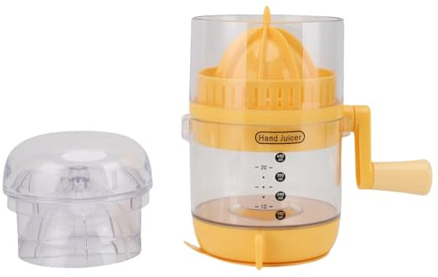 Presse-agrumes Manuel pour Jus Frais sans Électricité avec Levier de Pression Efficace pour Citron, Orange, Pamplemousse pour Cuisine Maison, Voyage, Camping