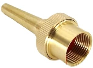 SITBXO Ugello per Fontana Ugelli for fontane a Getto Dritto in Ottone Regolabili da 1/2 a 3/4 a 1 for Piscine, ugelli for fontane a Getto Universale(1inch)