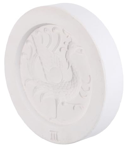 Sewroro Stampo in Gesso per Ceramica a Pressa Strumento per Laboratori di Ceramica Modello Rilievo per Argilla Adatto a Gres e Porcellana per Artisti e Hobbisti Formatura Rapida e