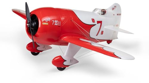E-flite RC flygplan Gee Bee R-2 1,0 m BNF Basic (sändare, batteri och laddare ingår inte) med AS3X+ och Safe Select, EFL020550