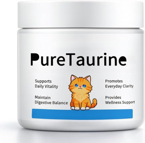 Polvo de taurina para gatos, sabor de alta calidad, seguro y natural
