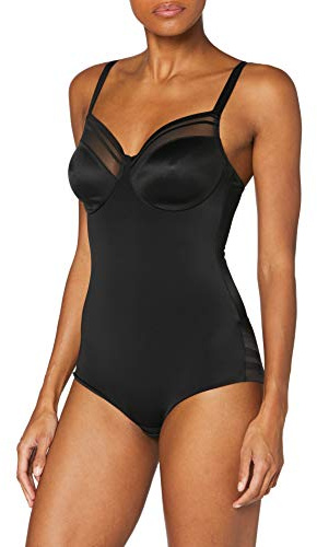 Lovable Body con Ferretto | Controllo Medio-Alto in Microfibra Senza Cuciture Invisibile | L05X9 Shaping (Generous) New Fit Donna, Nero, 36 / 4C