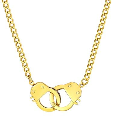 ChainsHouse Damen Y-Kette mit Anhänger Herz/Säule/Schloss/Stern Choker | Lange Lariat Halskette Edelstahl Frauen, Einstellbar Lariatkette Collier Accessoire, Modeschmuck für V-Kleider Pullover