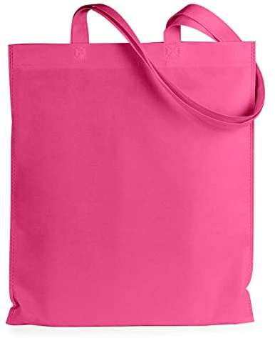 Baumwolltaschen | Einkaufstasche | Stofftasche Canvas | Jutebeutel, Stoffbeutel, Einkaufstasche, Tragetasche Canvas-Stoff | Lange Henkel | 100% Baumwolle, starke Tasche, waschbar,145gsm 36X40cm