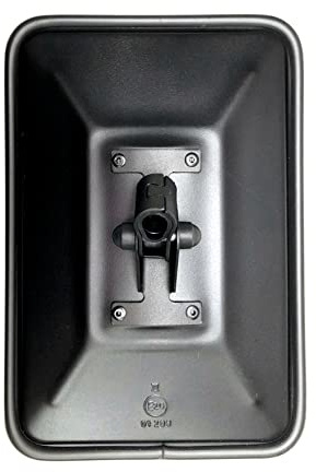 MelTruck® Außenspiegel Rückspiegel 310 x 210 mm ø18 LKW Traktor Bus Baumaschinen Metall SET(1, 310 x 210 mm)