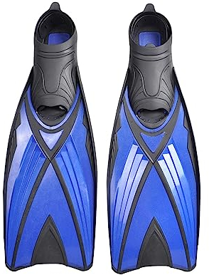 YIORYO Lange Schnorchelflossen for Erwachsene, Vollfuß-Taschenflossen, leichte Schwimmflossen, Bequeme Tauchflossen, Schnorchelausrüstung, Schnorchelausrüstung (Size : 3XL)