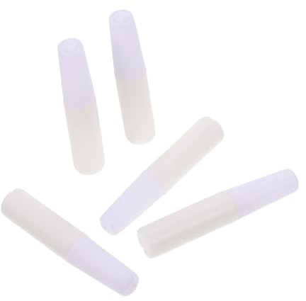 Operitacx 50 Stück Weißer Flüssigkleber 6ml Flasche Schnell Trocknend Multifunktional Kunststoffkleber für Selbstgemacht Bastelkleber für Persönliche und Professionelle Anwendungen