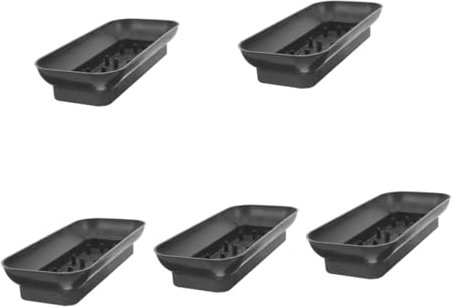 NUOBESTY 5pièces Support Mural pour Arrangements Floraux avec Plateau Mousse Tray Plastique pour Compositions De Fleurs Design Compact Et Élégant pour Mariages Et Événements