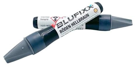 Blufixx Kartusche für Laminat, Parkett und Vinyl Buche/Eiche-Hell - Ersatzkartusche für BLUFIXX SMART REPAIR Reparaturstift, Lichthärtendes Gel für Bodenbeläge