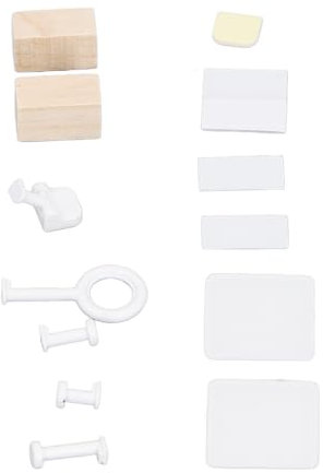 Smart Button Pusher-Zubehörset, Polierte, Multifunktionale Smart Fingerbot Button Tools Packs mit Holzblock-Timing-Sprachfernbedienung