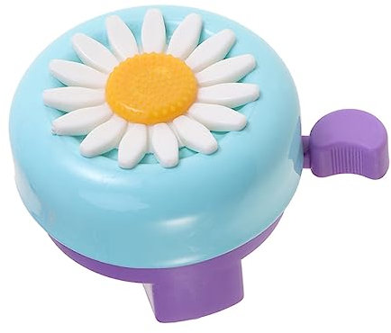 UKCOCO 5pezzi per Bicicletta Forma Sole Accessorio per Ragazzo Materiale Ecologico Facile Installazione Clip Inclusa Suono Chiaro Rosa Blu Rosa Rosso