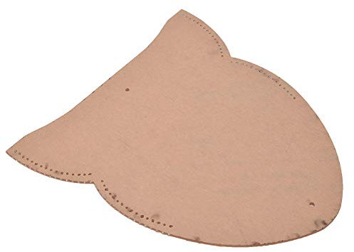 Haofy Modelo de Plantilla Bolsa de Plantilla Luz Alta para el Molde de Cuero Bricolaje Duy Acrílico Material Ideal para Gafas