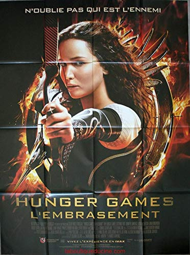 Hunger Games Filmplakat, Original, großes Format (160 x 120 cm) Jennifer Lawrence