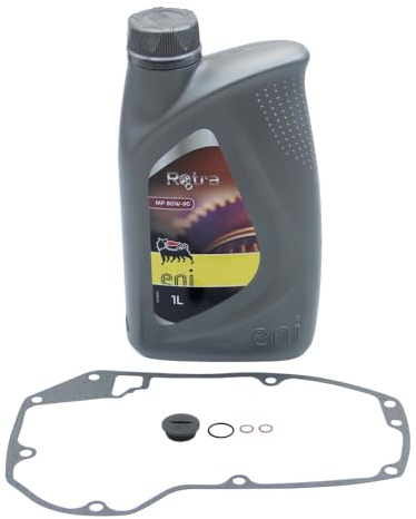 Citomerx Ölwechsel Set Öleinfüllschraube M20 x 1,5 Öl SAE80 Dichtung | Kompatibel mit Hercules Prima GT GX Supra 4 Pronto Presto Sachs 506/3 506/4 Motor