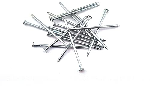 50x Stahlnägel Verzinkt Nägel Geriffelt Gerillt Gehärtet 8.0x300mm