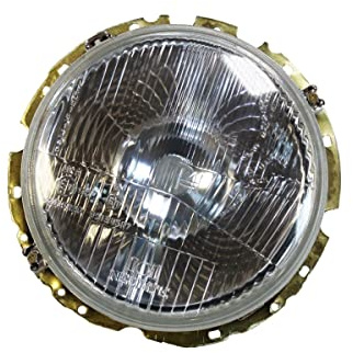 DM Autoteile 148790 Hauptscheinwerfer links rechts H4 kompatibel für VW Golf 1 17 Cabriolet 155