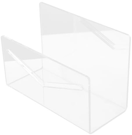 Warmhm Büro-organizer Mit Briefhalter Briefsortierer Aus Acryl Für Schreibtisch Dokument Lagerung Rack Transparent Aktenhalter