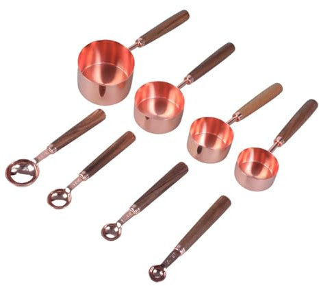 Cucchiaio dosatore in acciaio inox, 8 pezzi, per caffè, latte in polvere, frutta in polvere