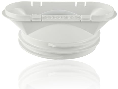 cddcwz Conector adaptador para manguera de escape de aire acondicionado | conector universal para ventilación de CA, compatible con mangueras de 5,9/5 pulgadas.