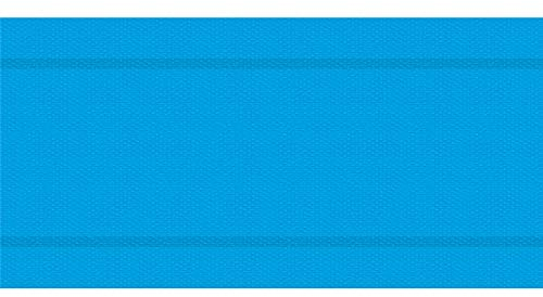 tectake® Poolabdeckung rechteckig, Solarplane Pool rechteckig, Poolzubehör Abdeckplane für Aufstellpool, Pool Garten, Pool Abdeckung mit Noppenfolie als Solar Poolheizung - 3,66x7,32 m