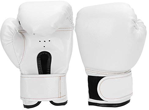Boxing Gloves, PU Leather Kids Boxing Fighting Sparring Punching Sandbag Gloves Training Punch Bags(white) Boxingglove Children'S Sports Equipment Boxingglove Children'S Sports Equipment