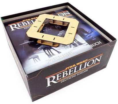 The Game Doctors Brettspiel Organizer kompatibel mit Star Wars: Rebellion und Erweiterung Aufstieg des Imperiums